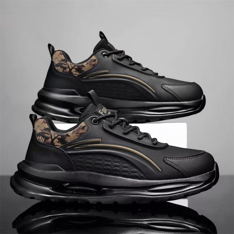 Women's sneakers with cushioned sole and breathable upper material