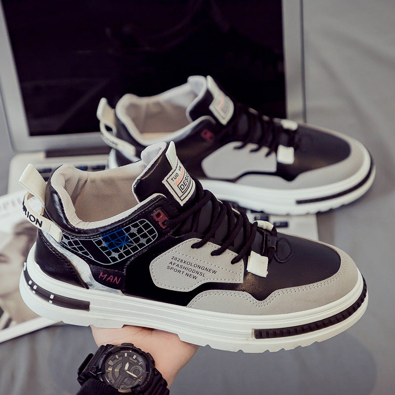 Ladies sporty sneakers with ergonomic cushioning