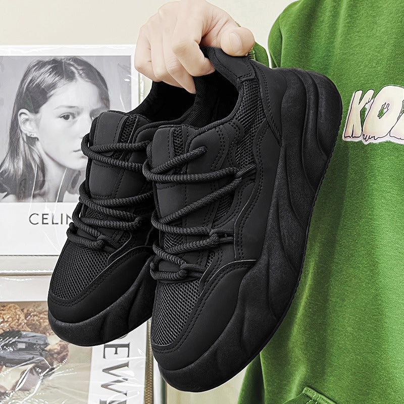 Women's sporty sneakers with innovative lacing technology and ultra-light design