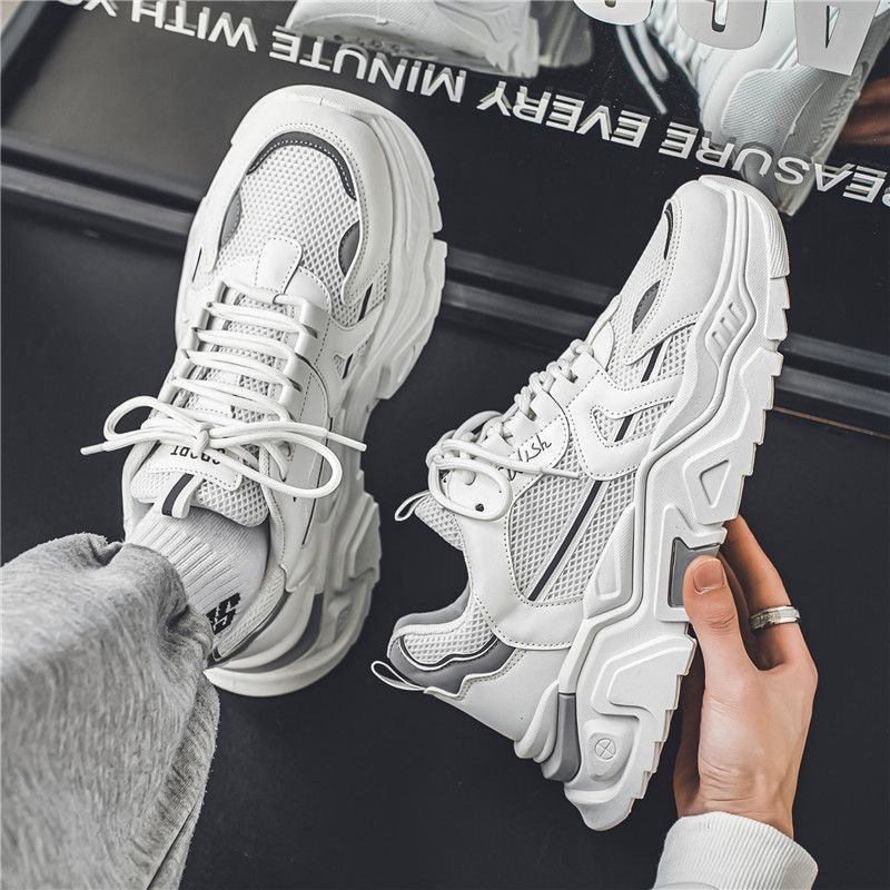 Women's athletic shoes with breathable upper material and cushioned sole