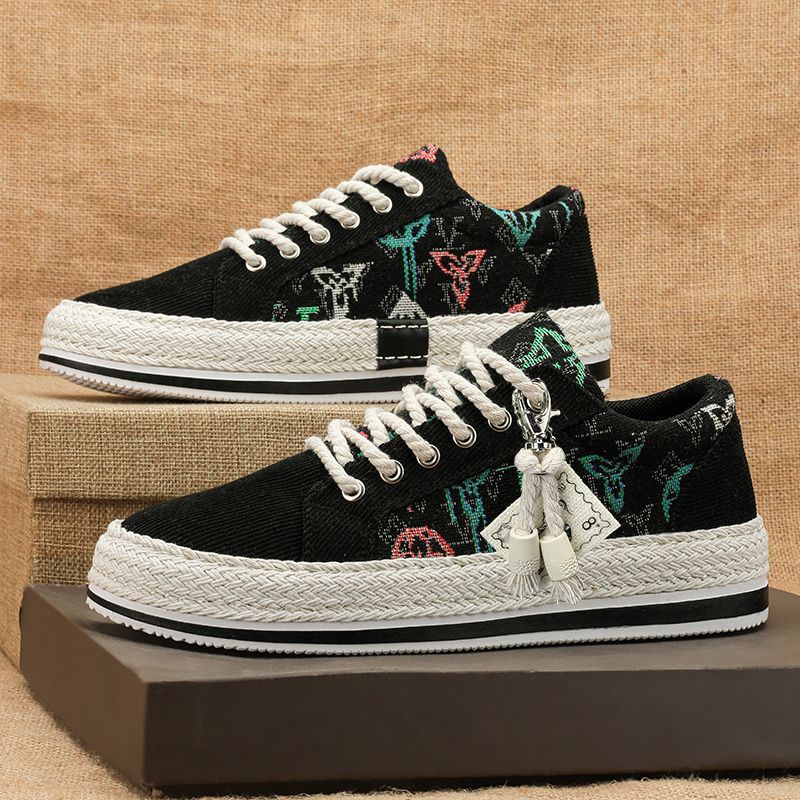 Fashion women's sneakers with high-quality textile uppers and sophisticated design