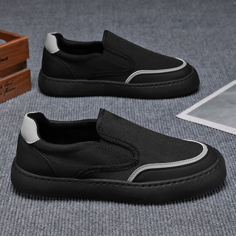 Women's Slip-On Sneakers with breathable mesh structure