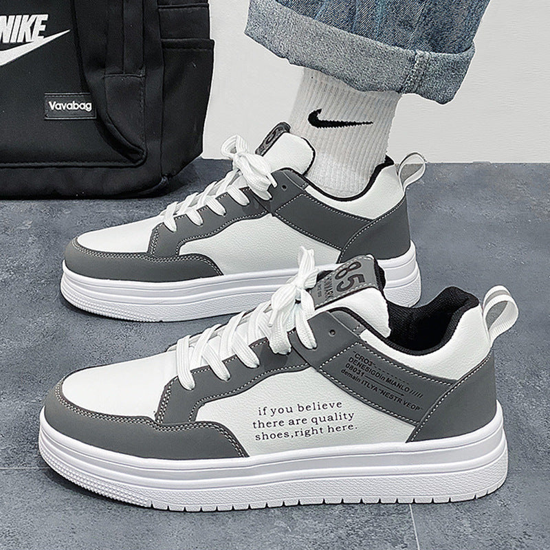 Daily sports sneakers for women with textured upper material and unique print design