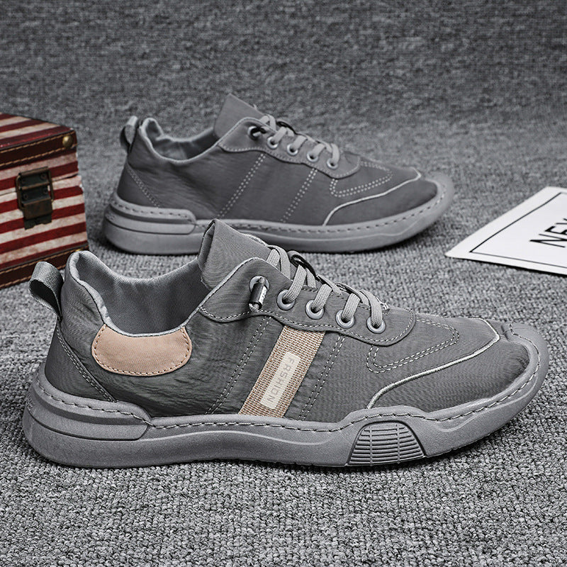 Fashionable casual sneakers for women with padded collar and flexible sole