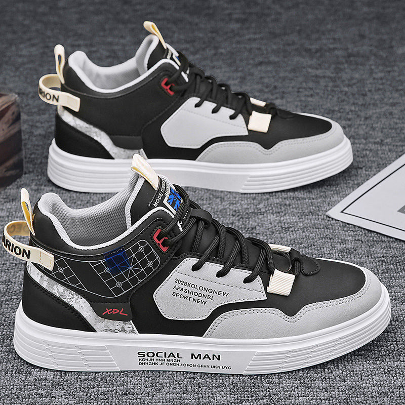 Women's sporty sneakers with modern design elements and non-slip sole