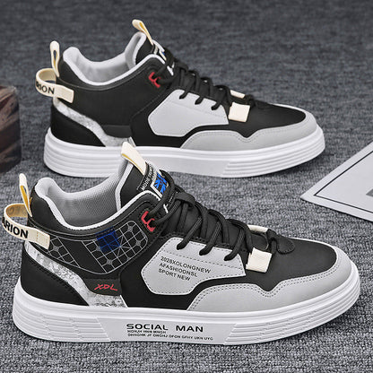Women's sporty sneakers with modern design elements and non-slip sole