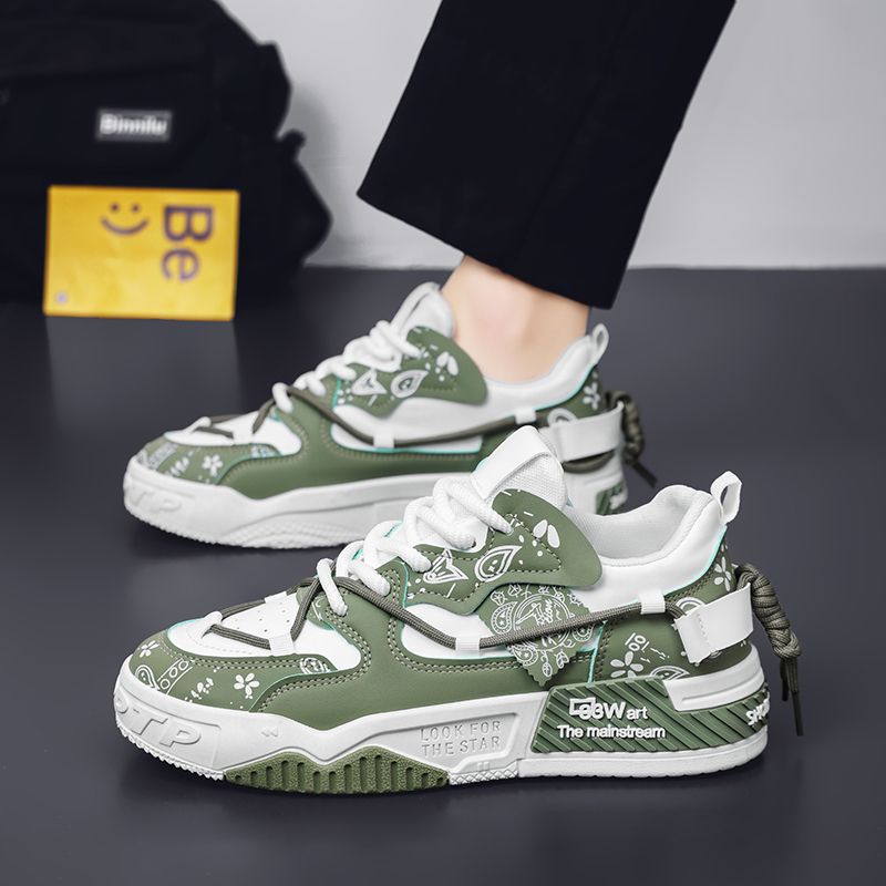 Ladies sporty sneakers with unique design and strong cushioning technology