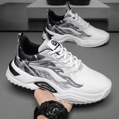Women’s sporty sneakers with modern graphic design and non-slip sole