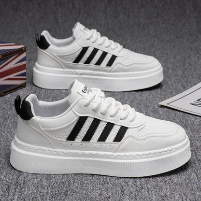 Women's sneakers in trendy retro design with cushioned sole