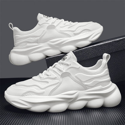 Women's sporty breathable sneakers with extra light sole