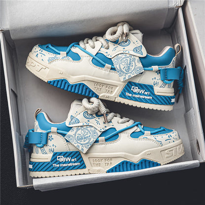 Fashion women's sneakers with a unique design and innovative design elements