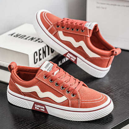 Women's casual and durable sneakers with stylish contrast elements