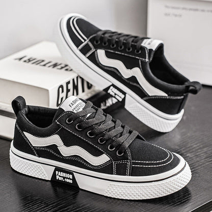 Women's casual and durable sneakers with stylish contrast elements