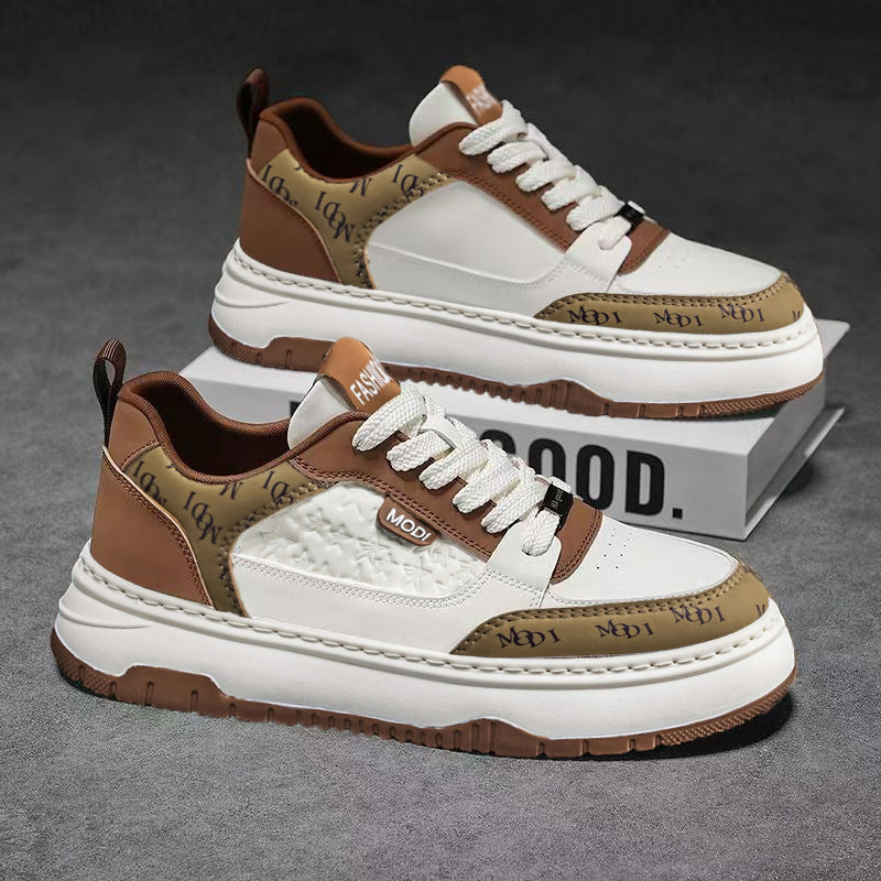 Women's sporty sneakers with non-slip sole and fashionable accents