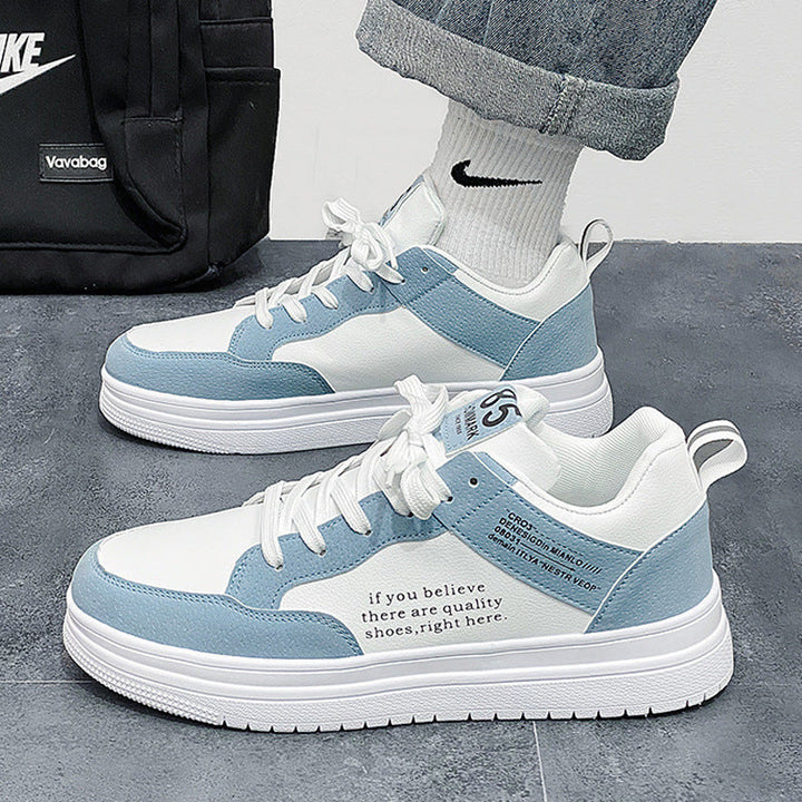 Daily sports sneakers for women with textured upper material and unique print design