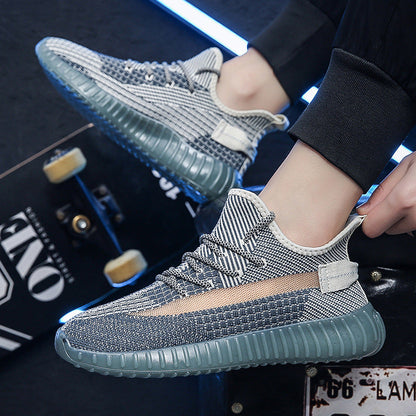 Women's Athletic Sneakers with Breathable Upper Material and Flexible Sole Construction
