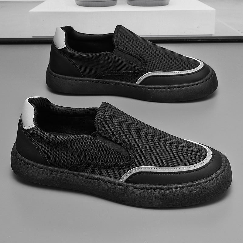 Women's Slip-On Sneakers with breathable mesh structure