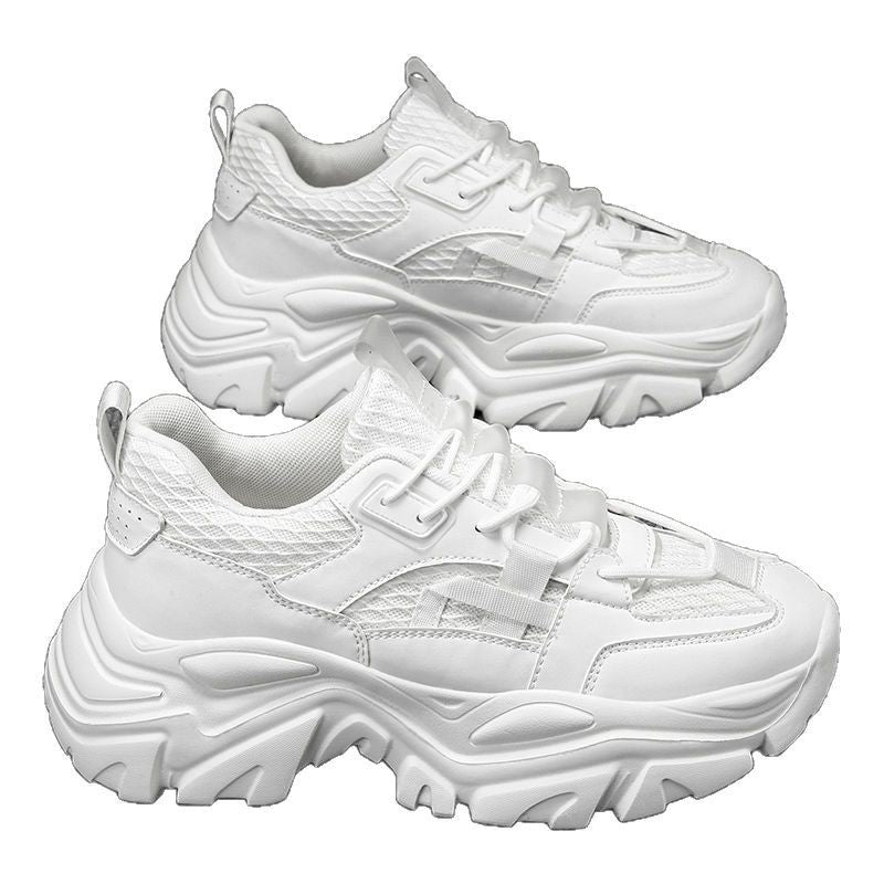 Women's sports shoes with non-slip sole and breathable mesh inserts