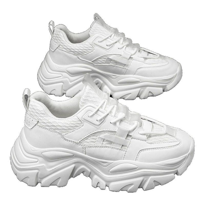 Women's sports shoes with non-slip sole and breathable mesh inserts