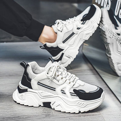 Women's athletic shoes with breathable upper material and cushioned sole