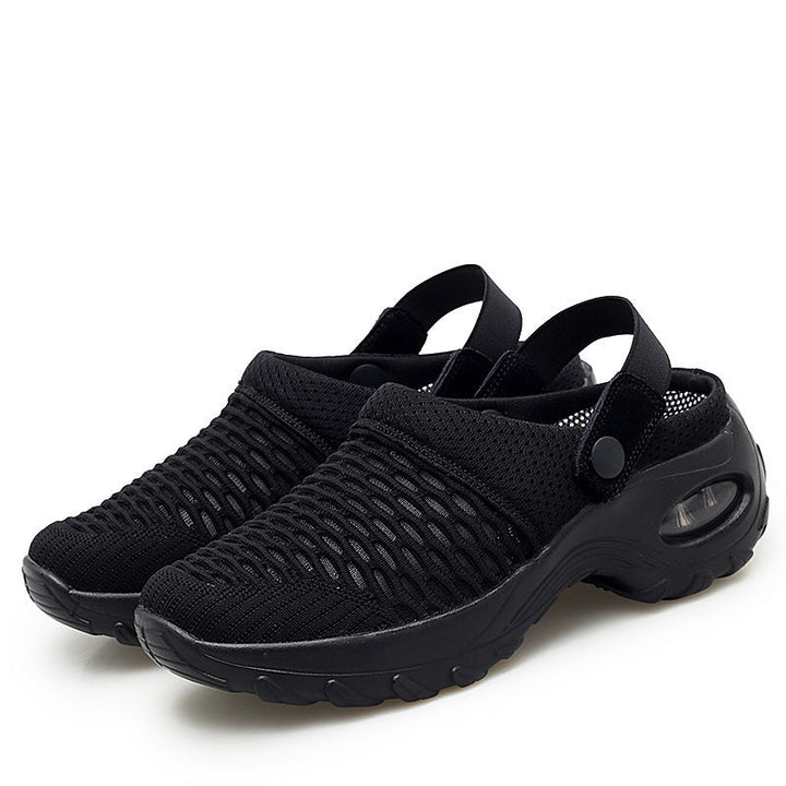 Women's breathable Slip-On sneakers with fashionable mesh design