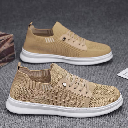 Women's Comfortable Knit Sneakers with Breathable Surface