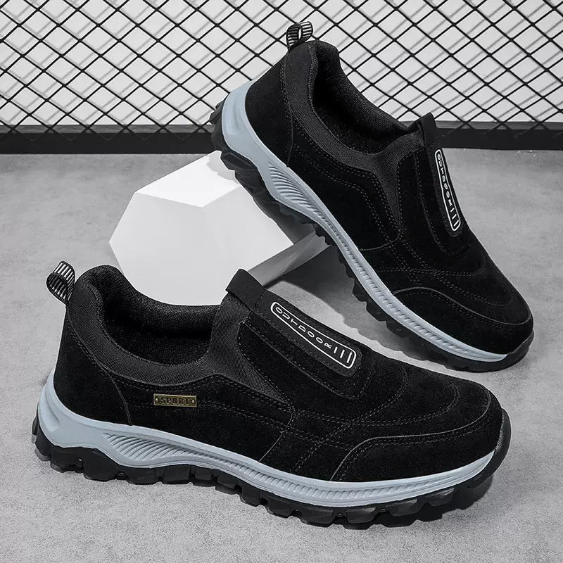 Women's Leisure Slip-On Sneakers with Breathable Upper Material and Non-Slip Sole