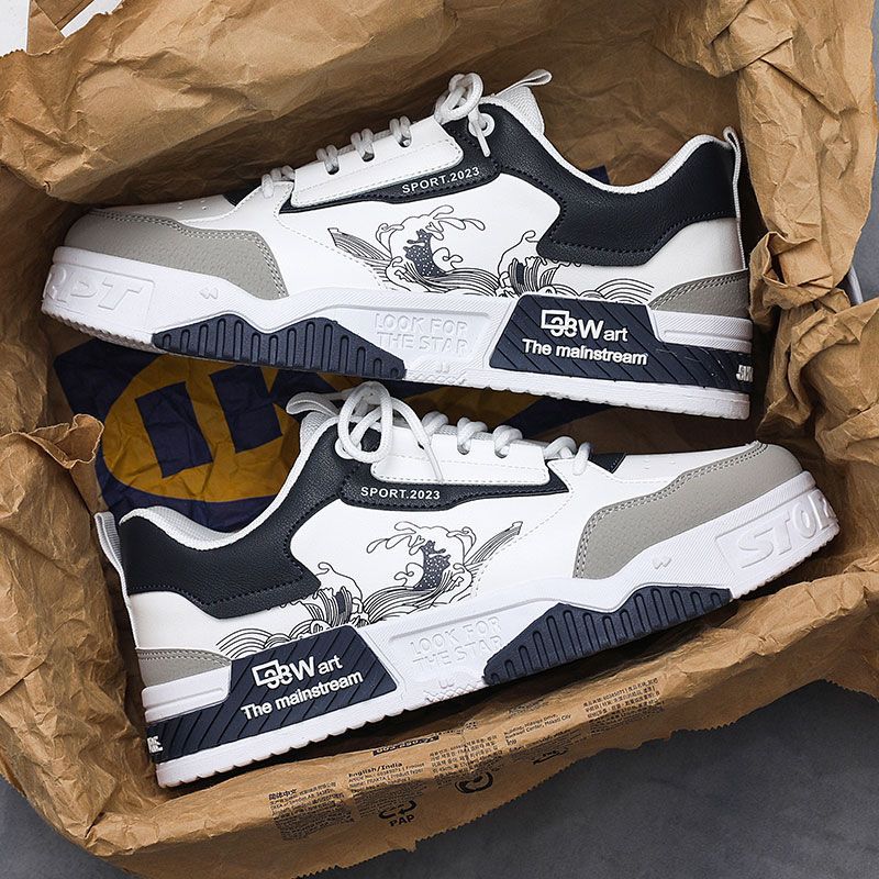 Women's sneakers with a unique artistic design