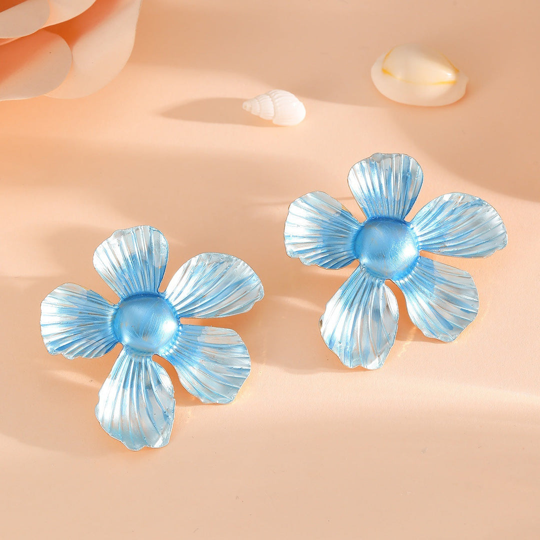 Women's Hair Clips in Artistic Flower Motif Tom Cottons
