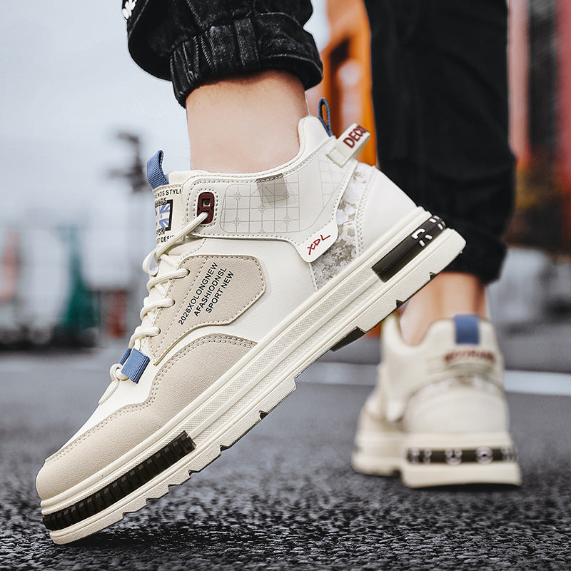 High-top sneakers for women, stylish and sporty, with innovative sole