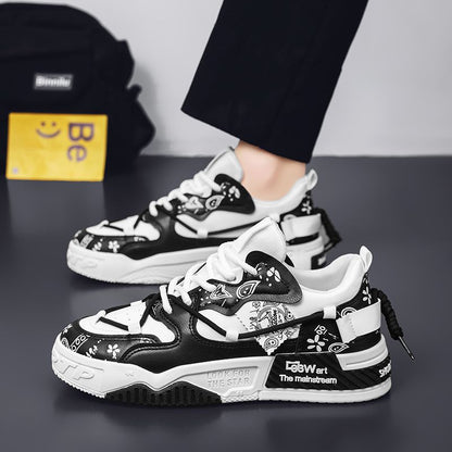 Ladies sporty sneakers with unique design and strong cushioning technology