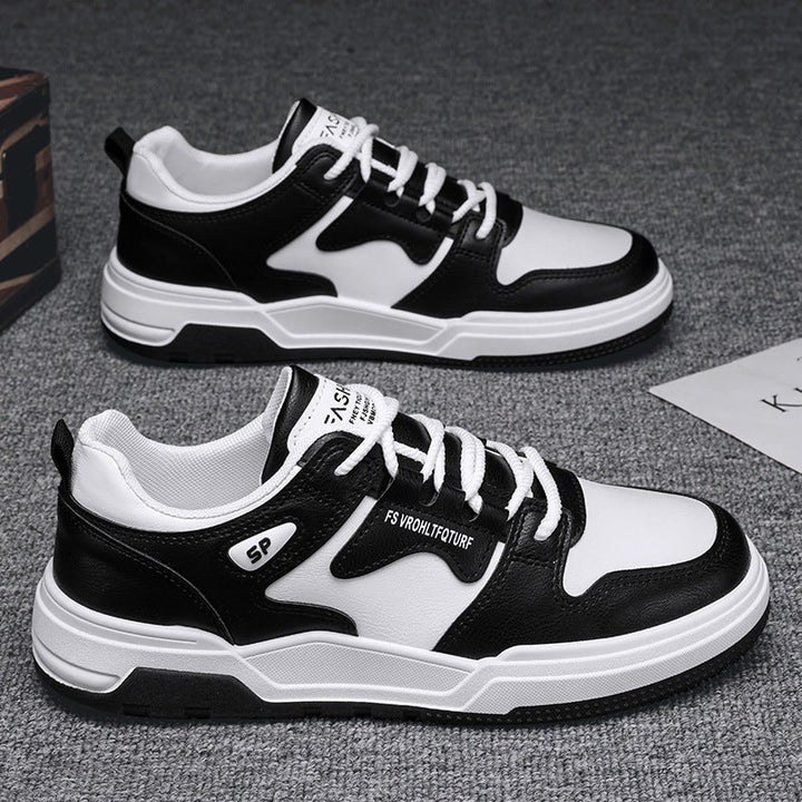 Women's sporty sneakers with cushioned footbed and breathable surface structure