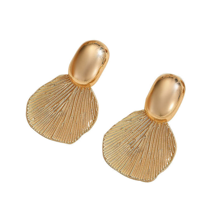 Ladies Hanging Earrings with Luxurious Leaf Design Tom Cottons