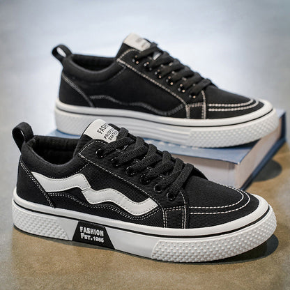 Women's casual and durable sneakers with stylish contrast elements
