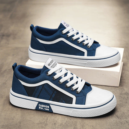 Women’s Stylish Low-Top Sneakers with Graphic Accents