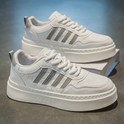 Women's sneakers in trendy retro design with cushioned sole