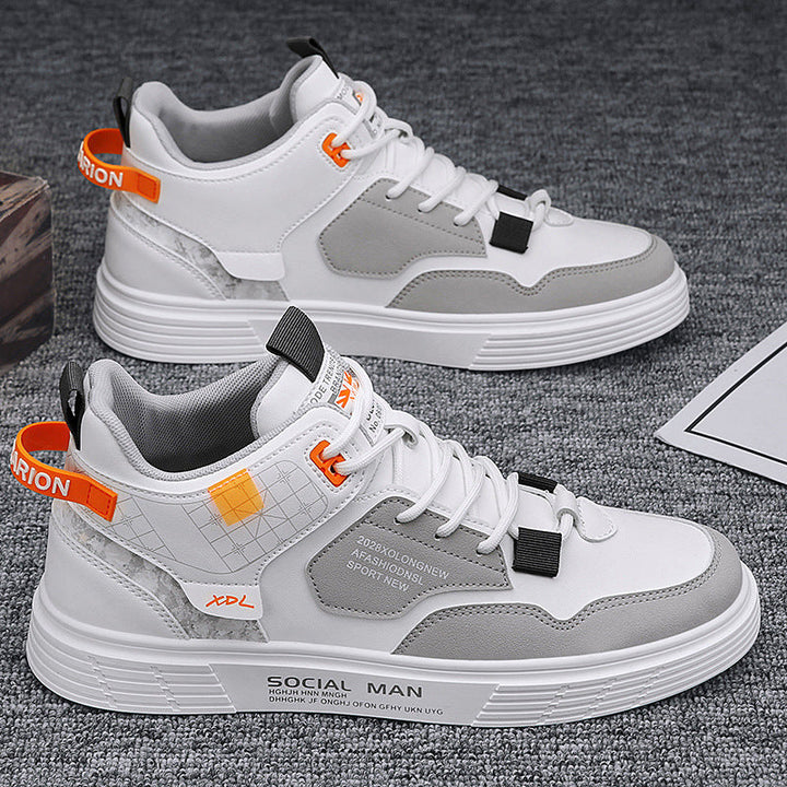 Women's sporty sneakers with modern design elements and non-slip sole