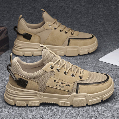 Ladies' athletic shoes with cushioned sole and breathable materials