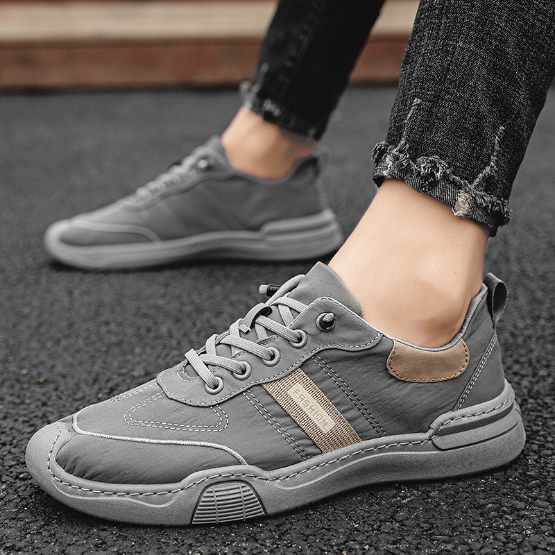 Fashionable casual sneakers for women with padded collar and flexible sole