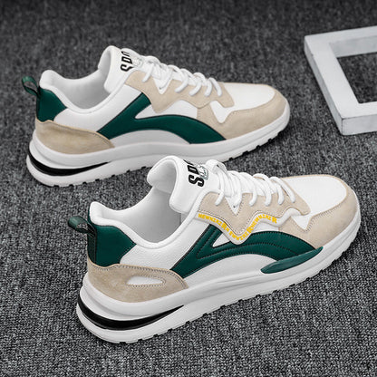 Women’s sporty sneakers with breathable mesh construction and cushioned insole