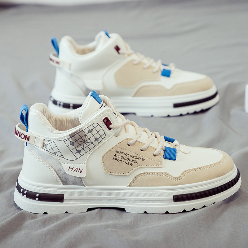 Ladies sporty sneakers with ergonomic cushioning