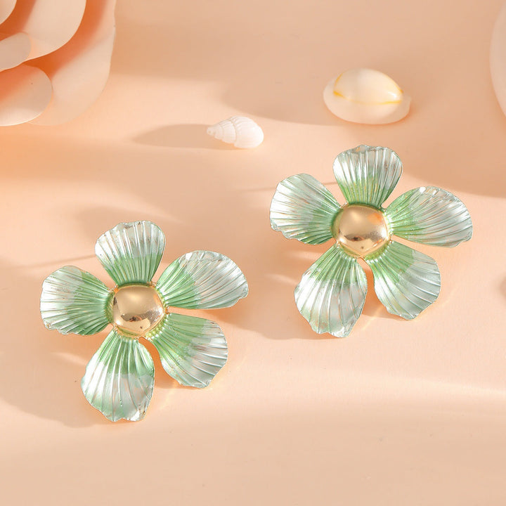 Women's Hair Clips in Artistic Flower Motif Tom Cottons