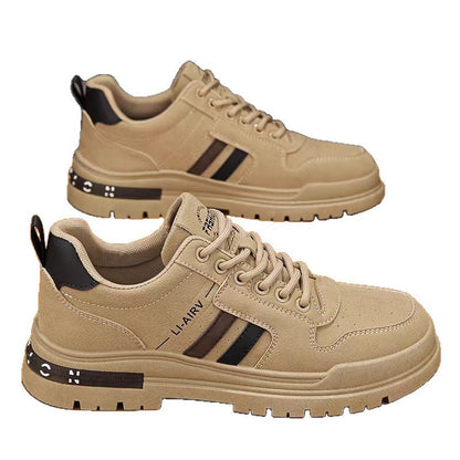 Women's sporty sneakers with reinforced ankle and slip-resistant sole
