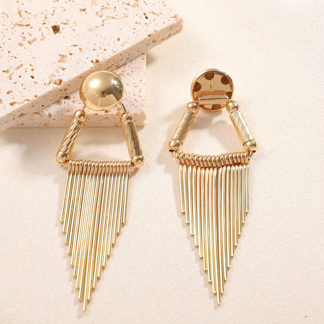 Ladies Hanging Earrings in Artistic Flower Design Tom Cottons