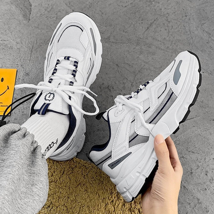 Women's sporty and breathable sneakers with optimal cushioning system