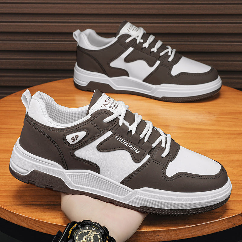 Women's sporty sneakers with cushioned footbed and breathable surface structure