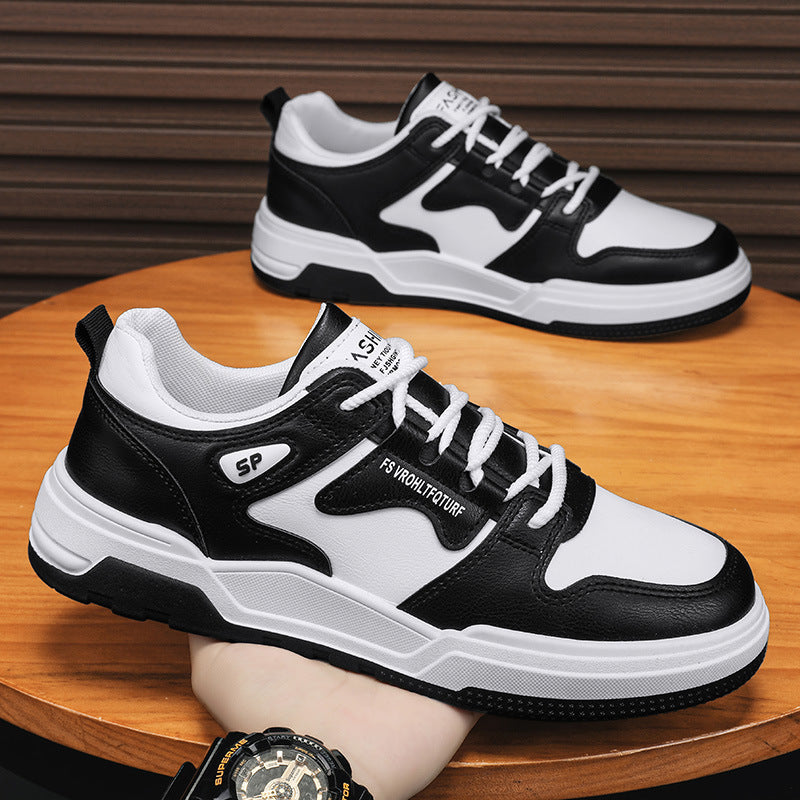Women's sporty sneakers with cushioned footbed and breathable surface structure
