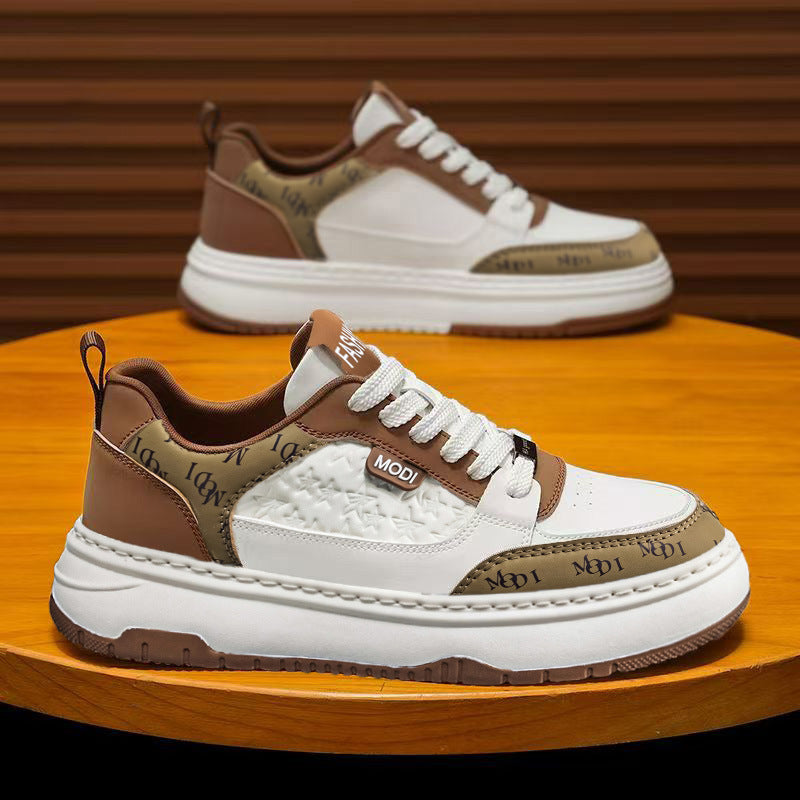 Women's sporty sneakers with non-slip sole and fashionable accents
