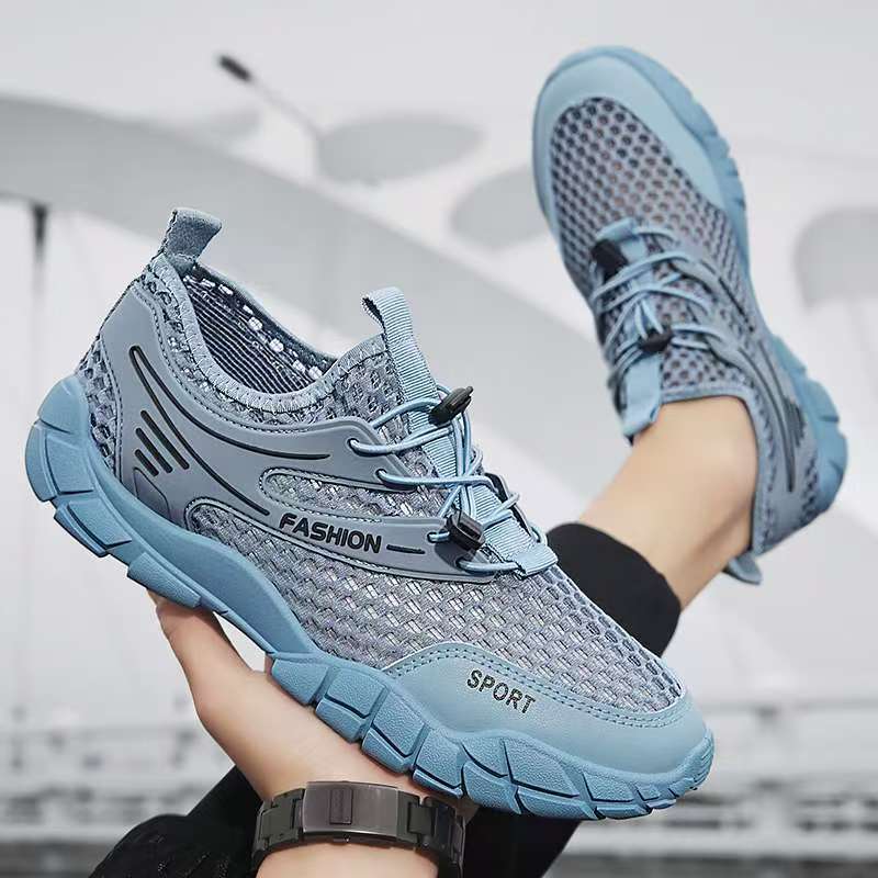 Women's Breathable Running Shoes with Flexible Mesh Upper and Non-Slip Sole