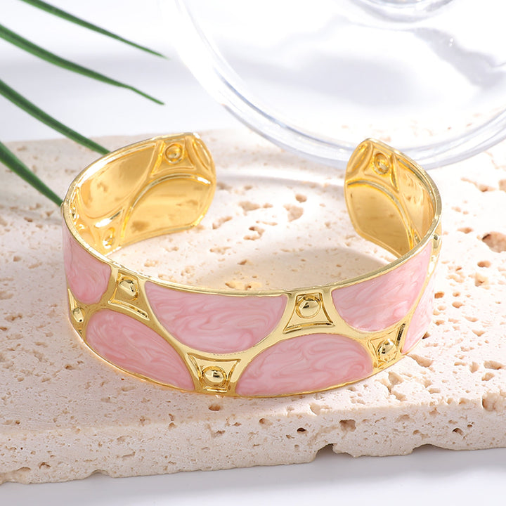 Women's cuff bracelet with artistic design Tom Cottons